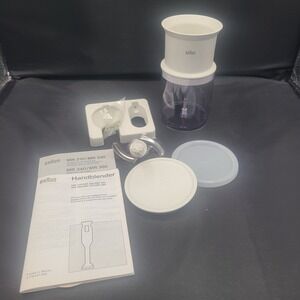 Vtg 90s Replacement Parts Only For Braun MR 380 Immersion Stick Handblender READ